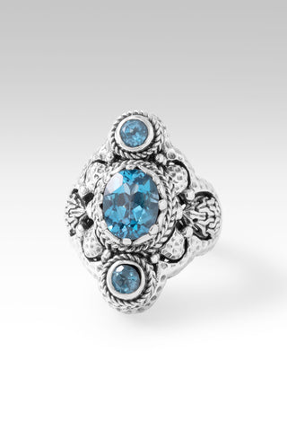 I Can With U Ring™ in Swiss Blue Topaz 5