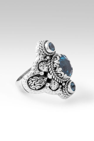 I Can With U Ring™ in Swiss Blue Topaz 5