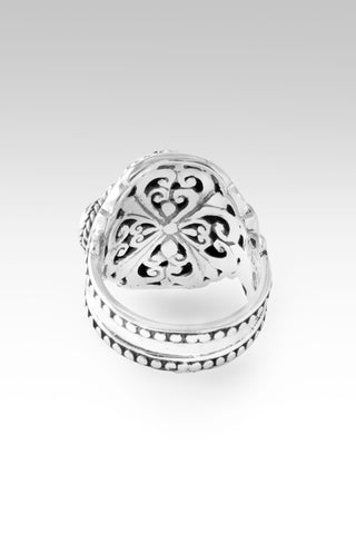 UR Word, Is Peace Ring™ in Mint Chrysoprase & Bali Crush™ Mystic Topaz 5