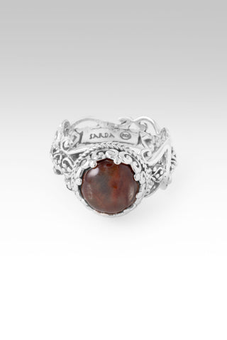 Nothing He Can't Do Ring II™ in Galaxy Rutilated Quartz 5