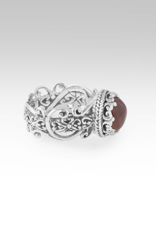 Nothing He Can't Do Ring II™ in Galaxy Rutilated Quartz 5