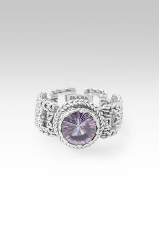 Keep Praying for Healing Ring™ in Rose De France Amethyst 5