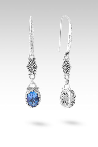 U Give Me Direction Earrings™ in Royal Bali Blue™ Mystic Topaz