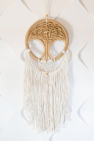 🎁 9" Cotton Macrame Tree Of Life Dream Catcher (100% off) - only found at SARDA™