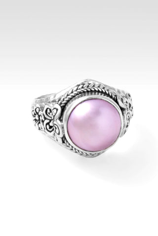 Garden Grace Ring™ in Pink Mabe Pearl