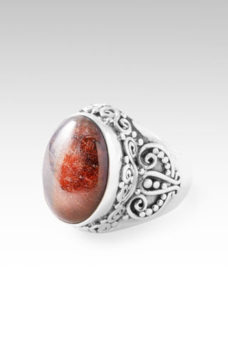 Faith Washed Fear Away Ring IV™ in Galaxy Rutilated Quartz