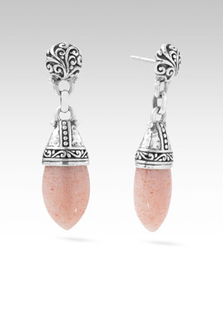 Open Door, Miracle Comin' Earrings™ in Pink Moonstone