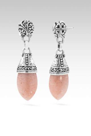Open Door, Miracle Comin' Earrings™ in Pink Moonstone