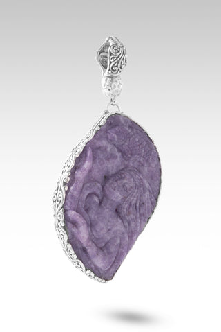 Parted Water Pendant™ in Lepidolite