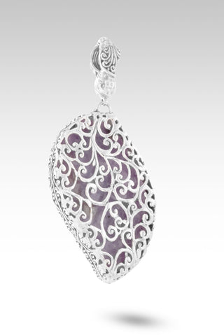 Parted Water Pendant™ in Lepidolite