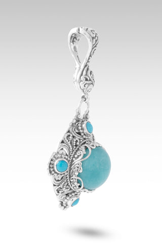 Love Restores Broken Pendant™ in Amazonite & Sleeping Beauty Turquoise