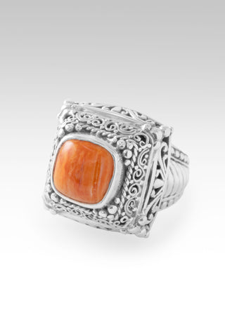 Watch What He Can Do Ring™ in Orange Spiny Oyster 5