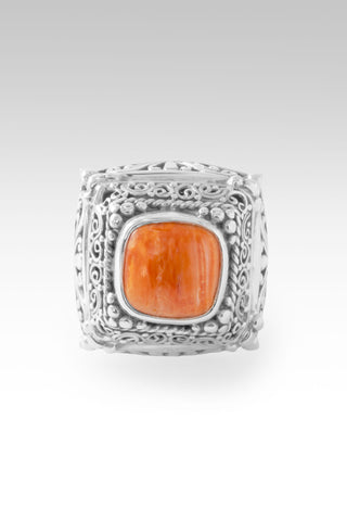 Watch What He Can Do Ring™ in Orange Spiny Oyster 5