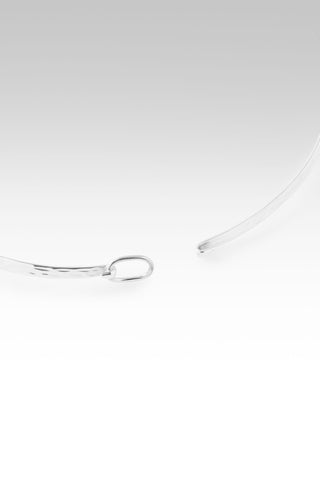 My Conqueror & King V-Collar Necklace™ in Chainlink & Hammered 16