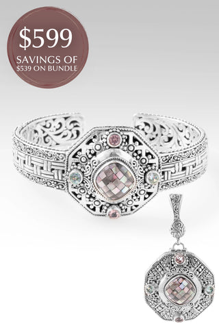 Beloved Is Who in Black Mother Of Pearl Mosaic Bundle