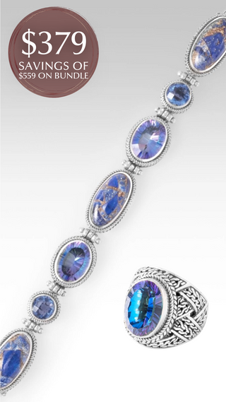 U R In The Right Place in Lapis, Odyssey Universe™ Mystic Quartz Bundle