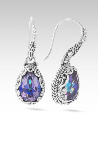 A New Kind of Freedom Earrings™ in Evening Shadows™ Mystic Quartz - Bali Wire - only found at SARDA™
