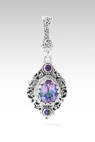 A New Kind of Freedom Pendant™ in Evening Shadows™ Mystic Quartz & Amethyst - Multi Stone - only found at SARDA™