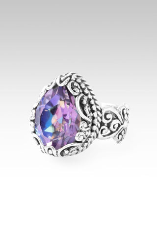 A New Kind of Freedom Ring™ in Evening Shadows™ Mystic Quartz - Dinner - only found at SARDA™