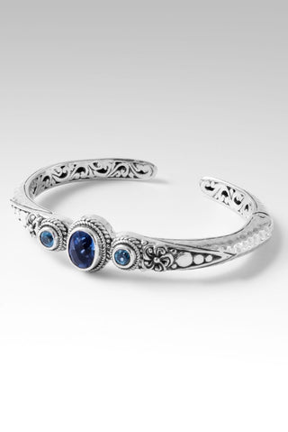 Admiration Cuff™ in Blue Violet Fluorite - Cuff - only found at SARDA™