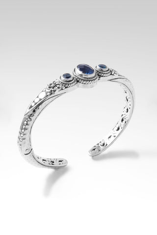 Admiration Cuff™ in Blue Violet Fluorite - Cuff - only found at SARDA™