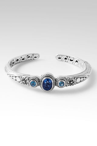 Admiration Cuff™ in Blue Violet Fluorite - Cuff - only found at SARDA™