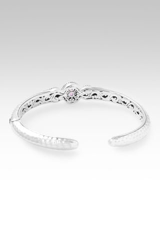 Admiration Cuff™ in Pink Fluorite & Rhodolite Garnet - Cuff - only found at SARDA™