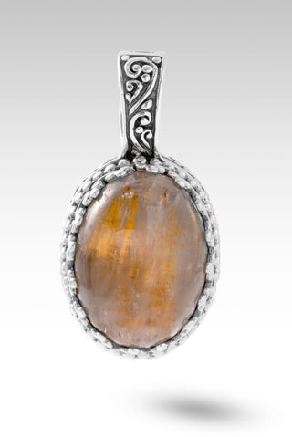 All Creation Sings Pendant™ in Cacoxenite - Single Stone - only found at SARDA™
