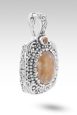 All Creation Sings Pendant™ in Cacoxenite & Citrine - Multi Stone - only found at SARDA™
