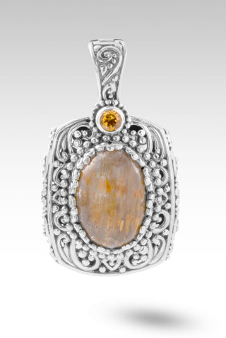 All Creation Sings Pendant™ in Cacoxenite & Citrine - Multi Stone - only found at SARDA™