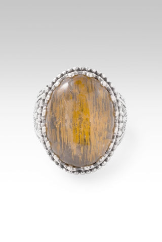 All Creation Sings Ring II™ in Cacoxenite - Dinner - only found at SARDA™