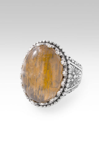All Creation Sings Ring II™ in Cacoxenite - Dinner - only found at SARDA™
