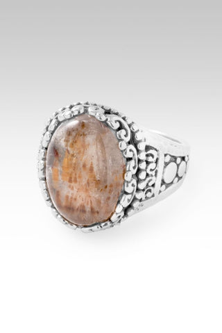All Creation Sings Ring™ in Cacoxenite - Dinner - only found at SARDA™