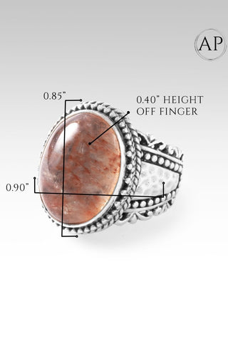 Almost Perfect Hello Valued, Goodbye Overlooked Ring III™ in Fire Quartz - Statement - only found at SARDA™