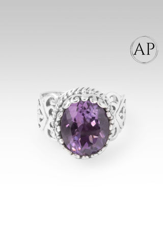 Almost Perfect Love Heals Ring™ in Amethyst - Statement - only found at SARDA™