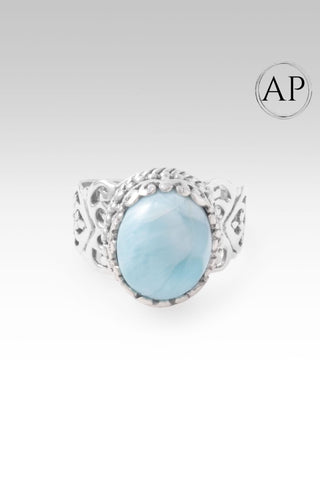 Almost Perfect Love Heals Ring™ in Larimar - Statement - only found at SARDA™