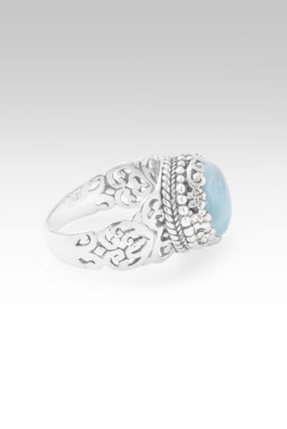 Almost Perfect Love Heals Ring™ in Larimar - Statement - only found at SARDA™