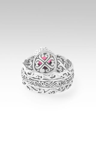 Almost Perfect Taste The Grace Ring™ in Red Ruby - Dinner - only found at SARDA™