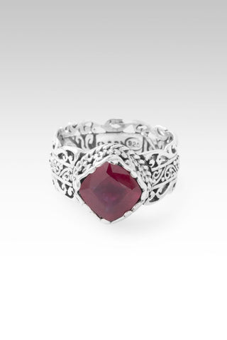 Almost Perfect Taste The Grace Ring™ in Red Ruby - Dinner - only found at SARDA™