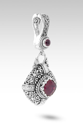 Almost Perfect Troubles Humble Me Pendant™ in Red Ruby - Multi Stone - only found at SARDA™