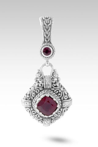 Almost Perfect Troubles Humble Me Pendant™ in Red Ruby - Multi Stone - only found at SARDA™