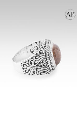 Almost Perfect U R My Strength Ring™ in Galaxy Rutilated Quartz - Dinner - only found at SARDA™