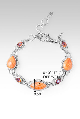 Amazing Creation Bracelet™ in Orange Spiny Oyster - Multi Stone - only found at SARDA™