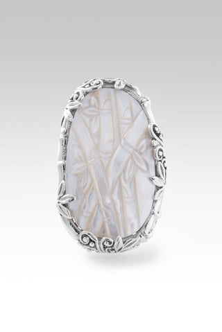 Balance in Life Ring™ in White Mother of Pearl - Statement - SARDA™