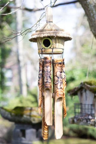 🎁 Bamboo Birdhouse Wind Chime (100% off) - only found at SARDA™