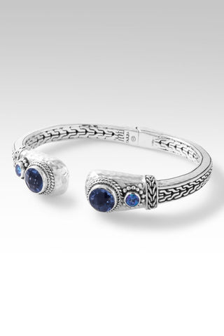 Beacon of Courage Tip-to-Tip Bracelet™ in Blue Violet Fluorite - Tip-to-Tip - SARDA™