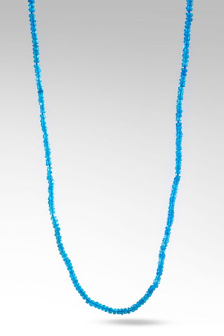 Beaded Neon Apatite Necklace™ in Watermark - Beaded Necklace - SARDA™