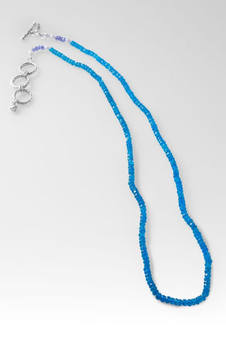 Beaded Neon Apatite Necklace™ in Watermark - Beaded Necklace - SARDA™