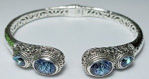 Beautiful in Time Tip-to-Tip Bracelet™ in Perfect Luck™ Mystic Quartz & Sheer Luck™ Mystic Topaz - Tip-to-Tip - only found at SARDA™