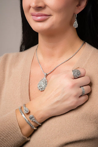 Been Set Free Ring™ in Frangipani & Butterfly - Statement - only found at SARDA™